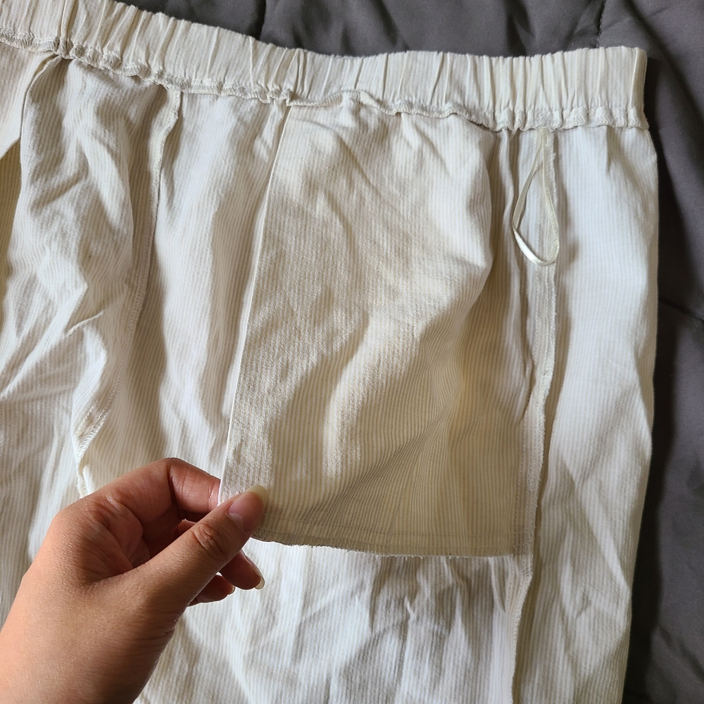 Striped Drawstring Shorts NWOT - Picture 6 of 6